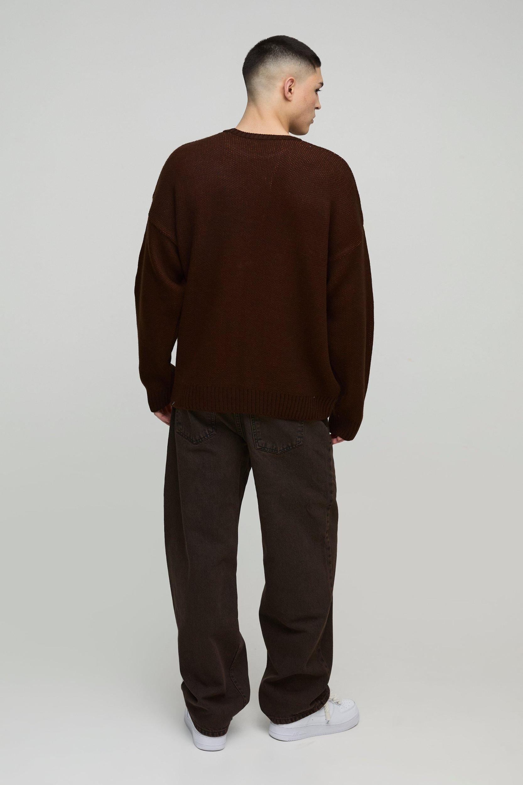 Relaxed Fit Rigid Seam Detail Jeans | boohooMAN USA Product Image
