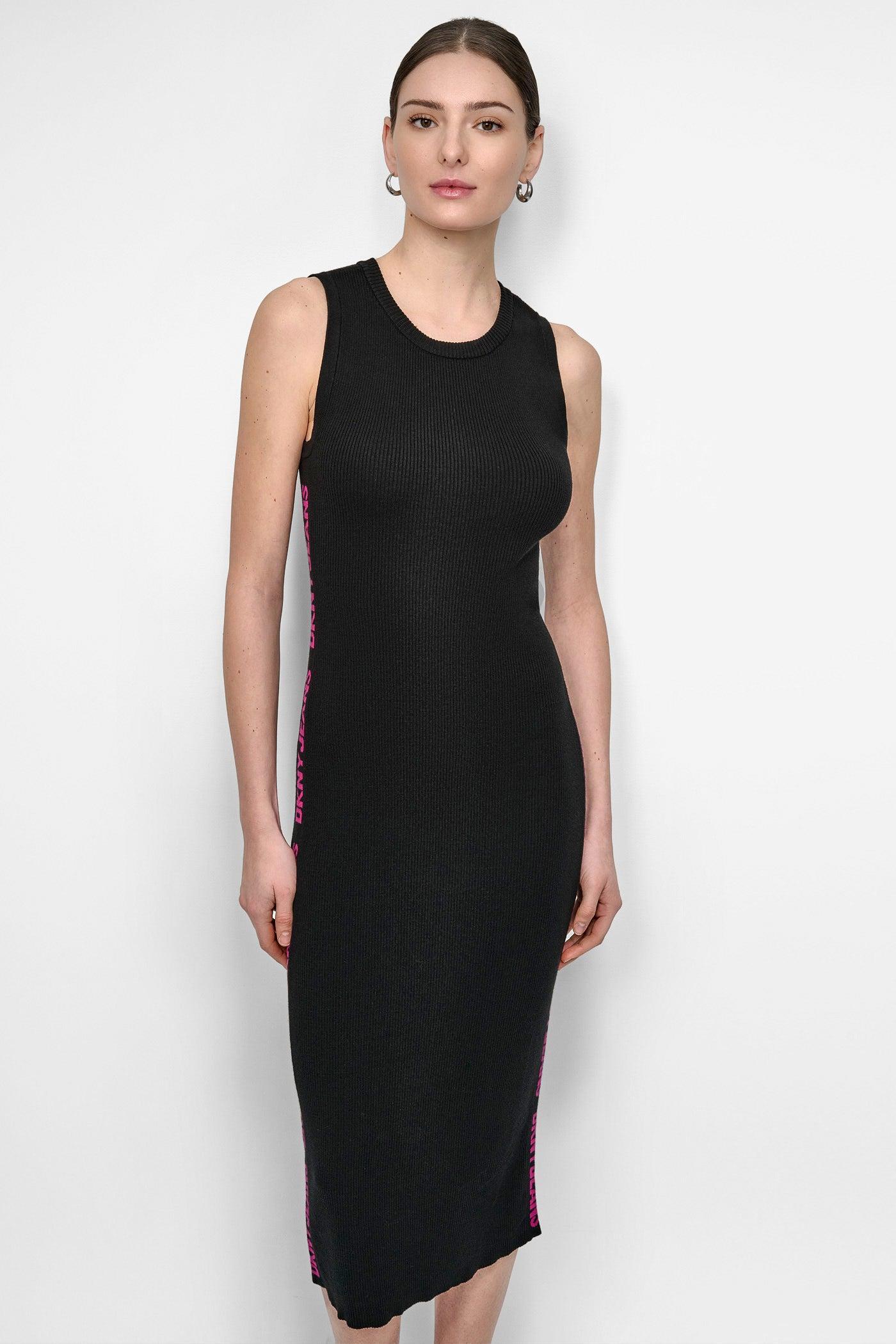 LOGO MIDI SWEATER TANK DRESS Product Image