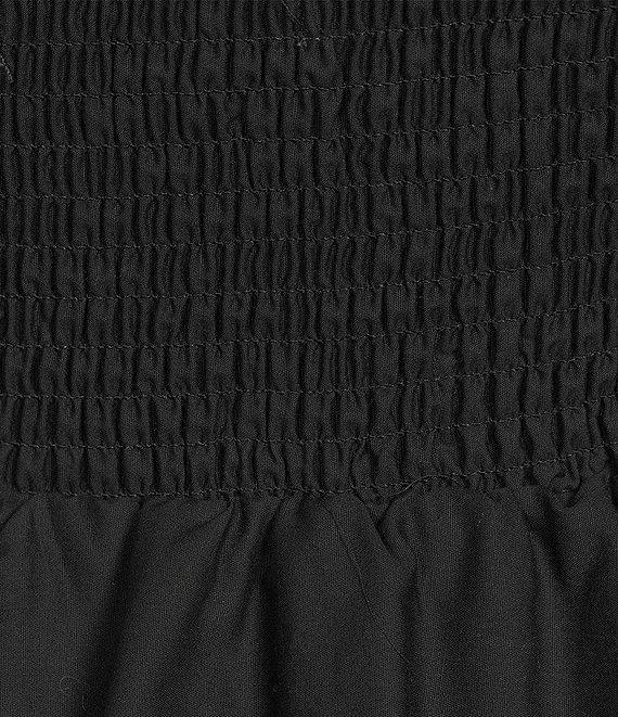 GB Strapless Pullover Bubble Hem Peplum Top Product Image