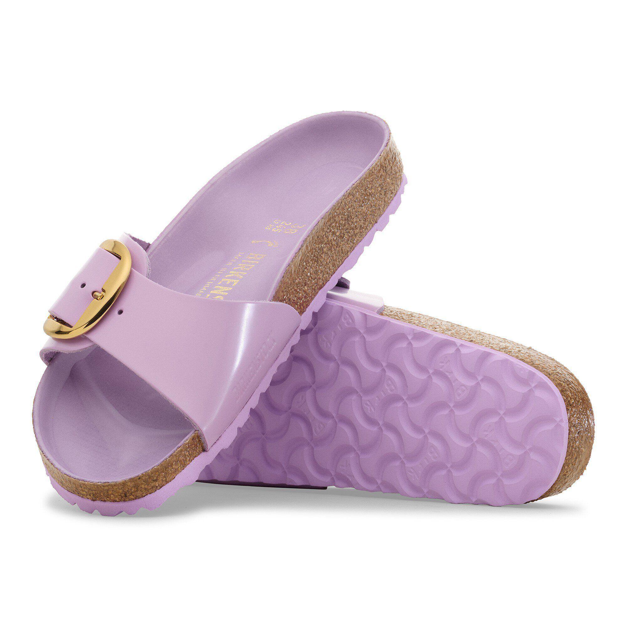 Madrid Big Buckle Natural Leather Patent Product Image