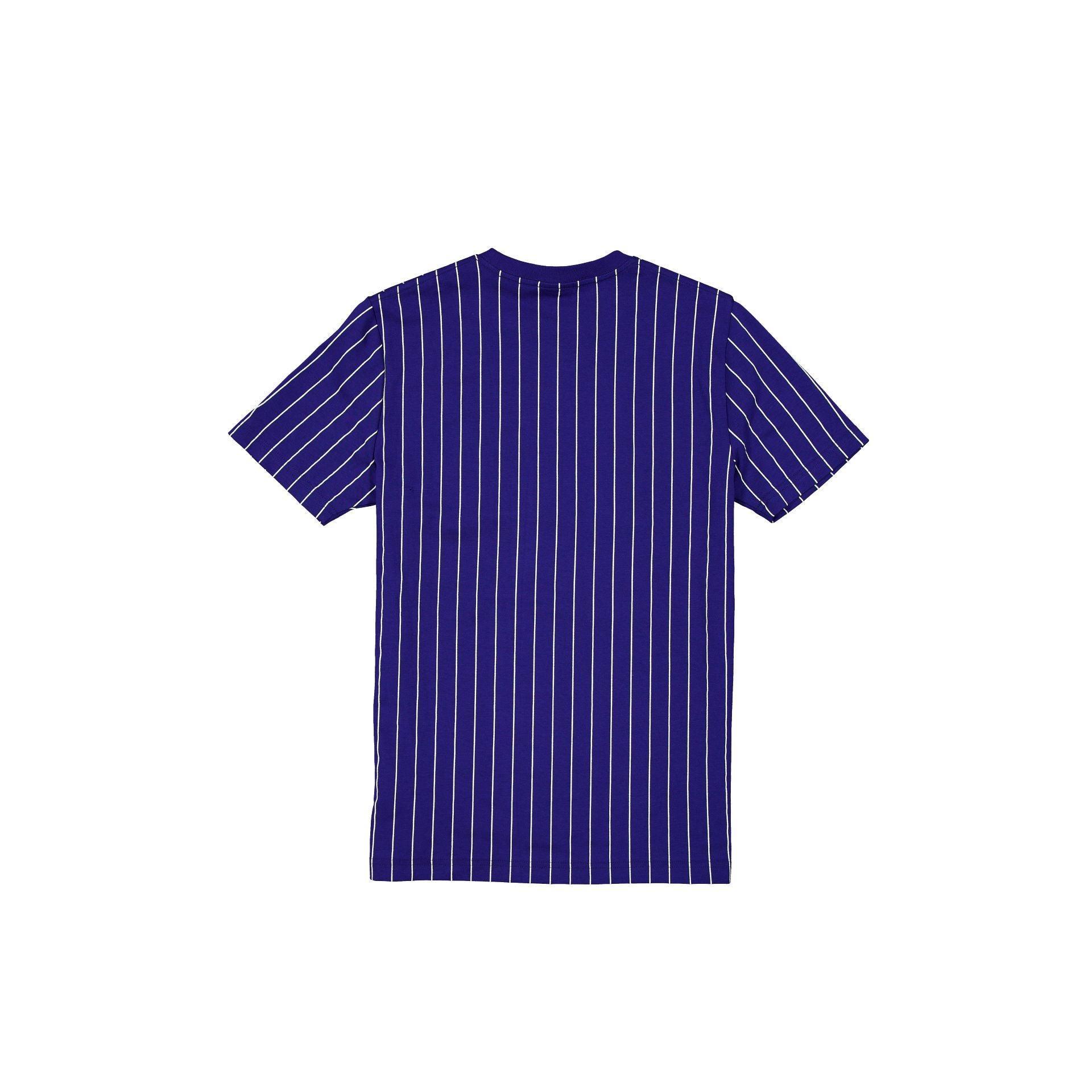Brooklyn Dodgers Throwback Pinstripe Wordmark T-Shirt Male Product Image