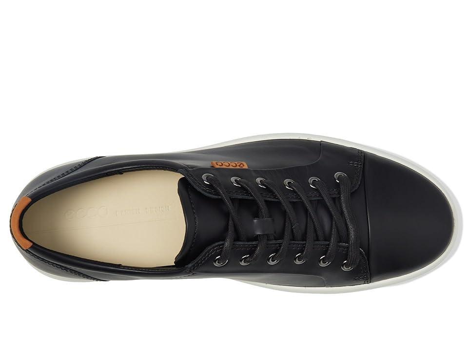 ECCO Mens Soft VII Leather Sneakers Product Image