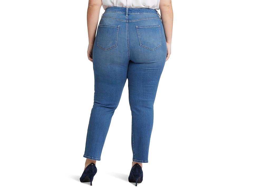 NYDJ Plus Size High-Rise Marilyn Ankle in Azure Wave (Azure Wave) Women's Jeans Product Image