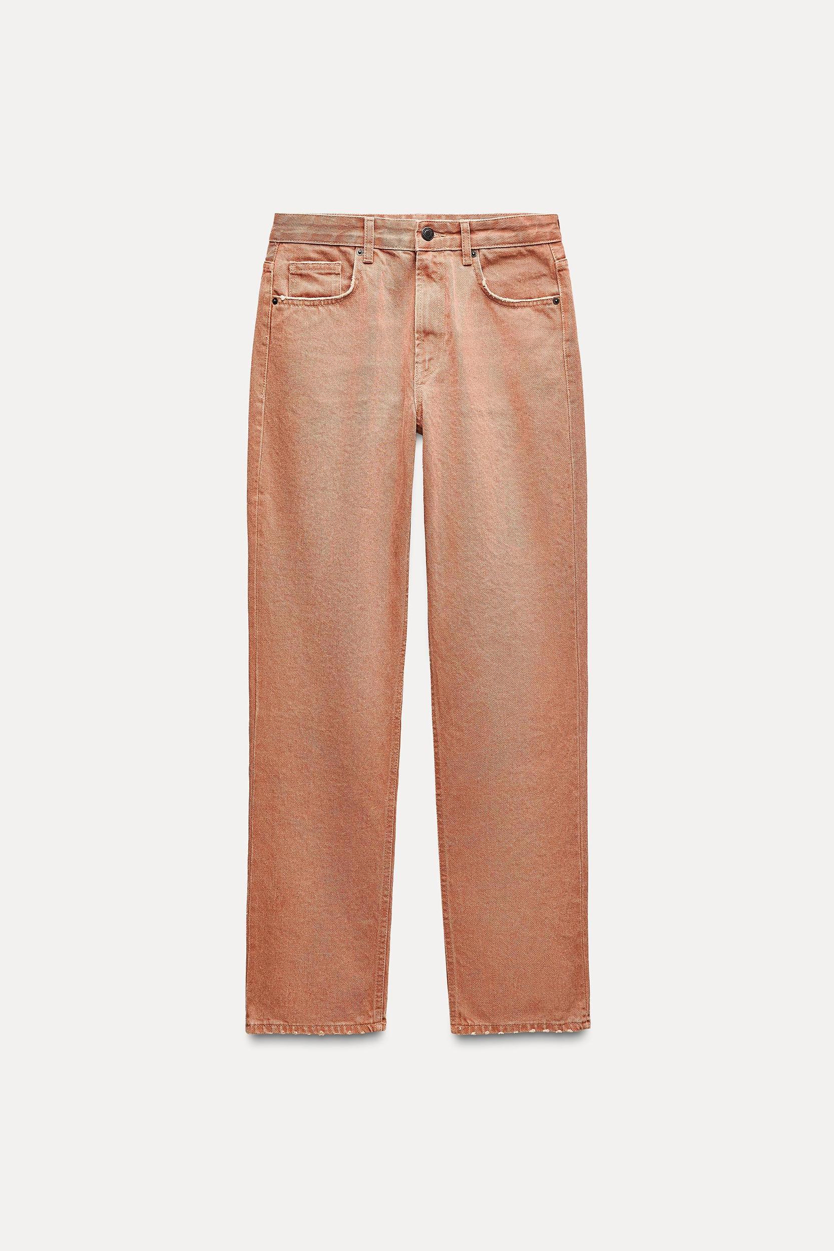 STRAIGHT CUT MID RISE JEANS ZW COLLECTION Product Image