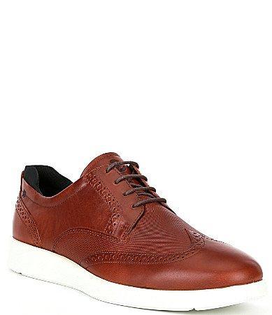 ECCO Mens S Lite Hybrid Brogue Detail Lace Product Image