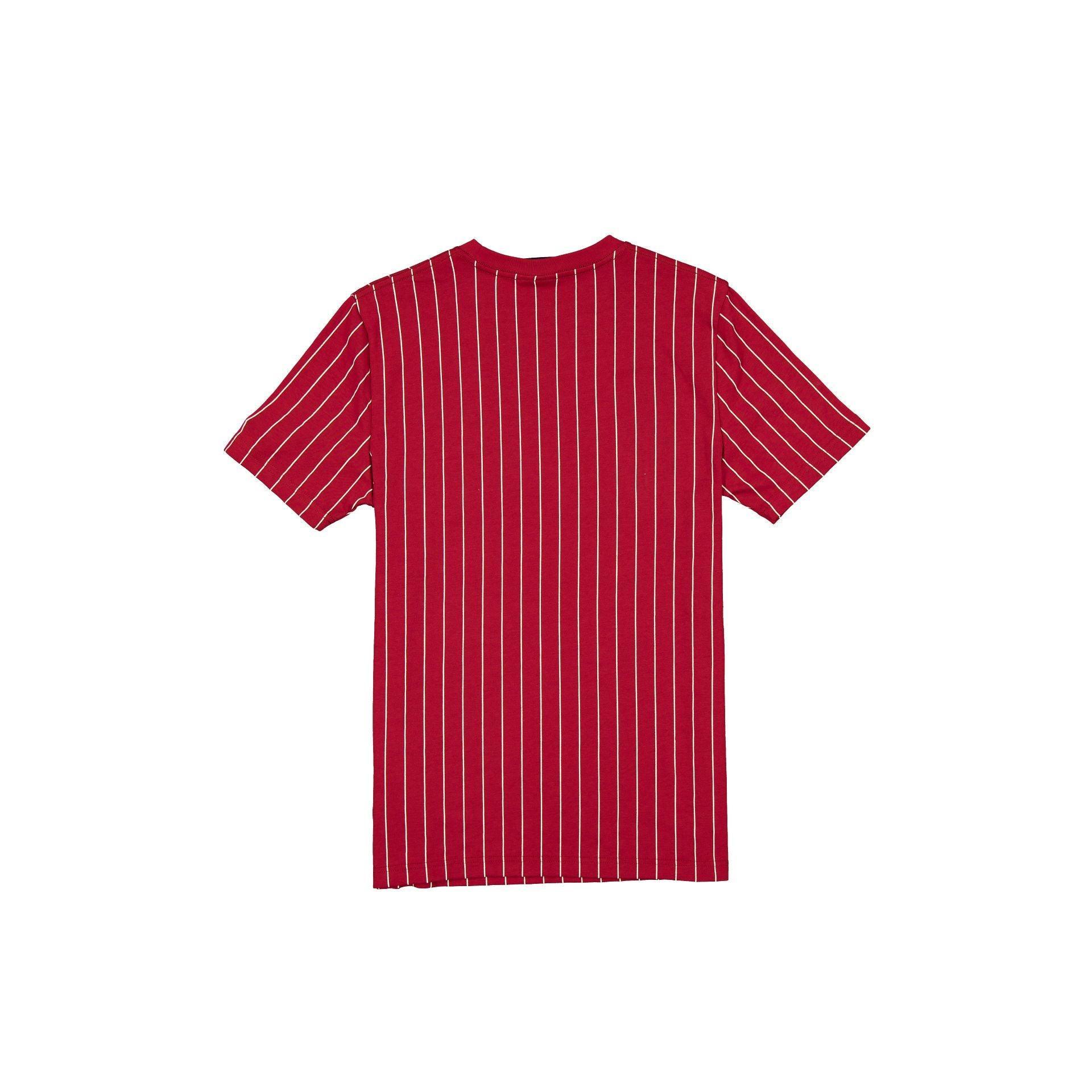 Arizona Diamondbacks Throwback Pinstripe Wordmark T-Shirt Male Product Image