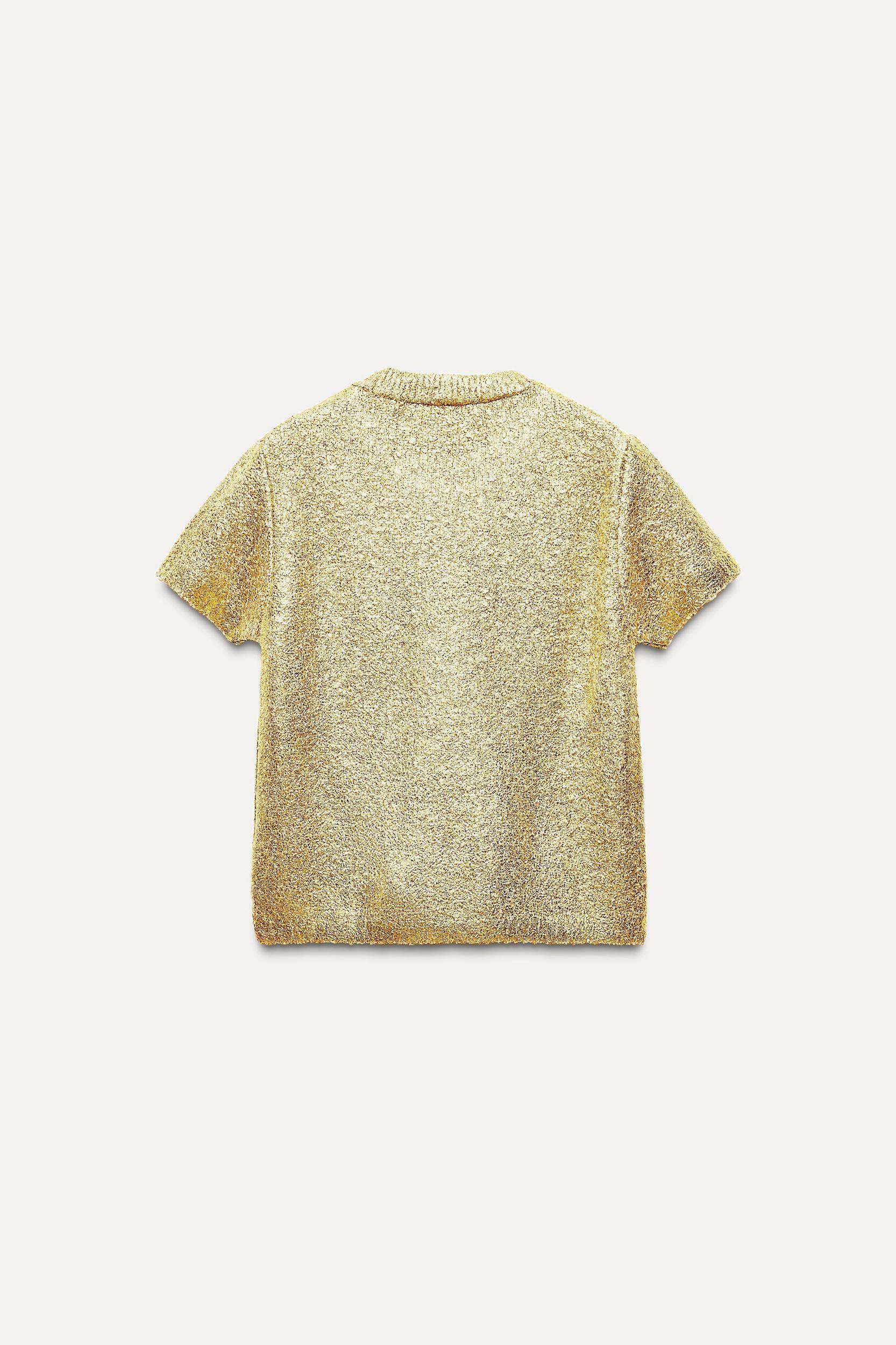 FOIL KNIT SWEATER Product Image
