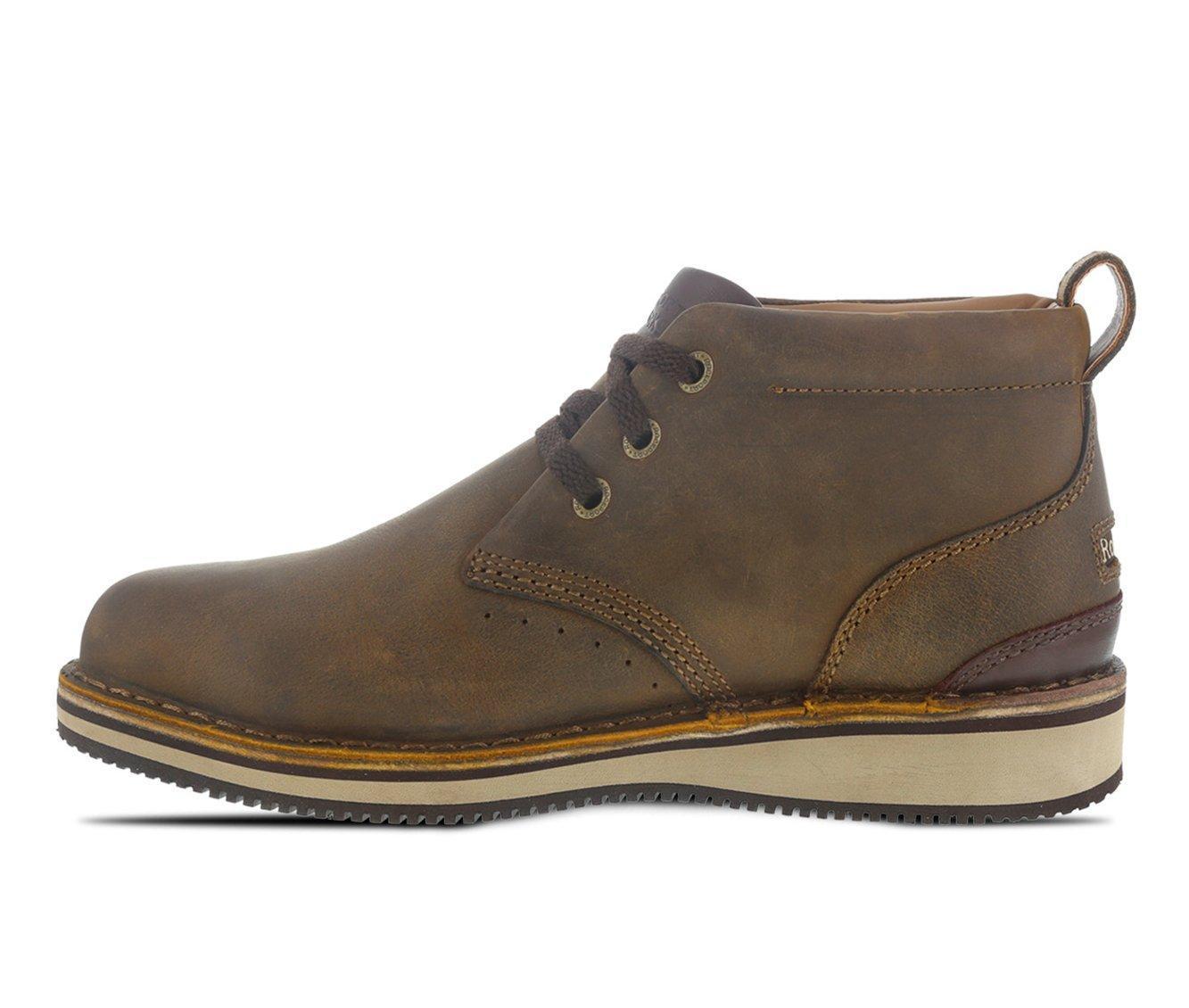 Men's Rockport Works Prestige Point Steel Toe Work Boots Product Image
