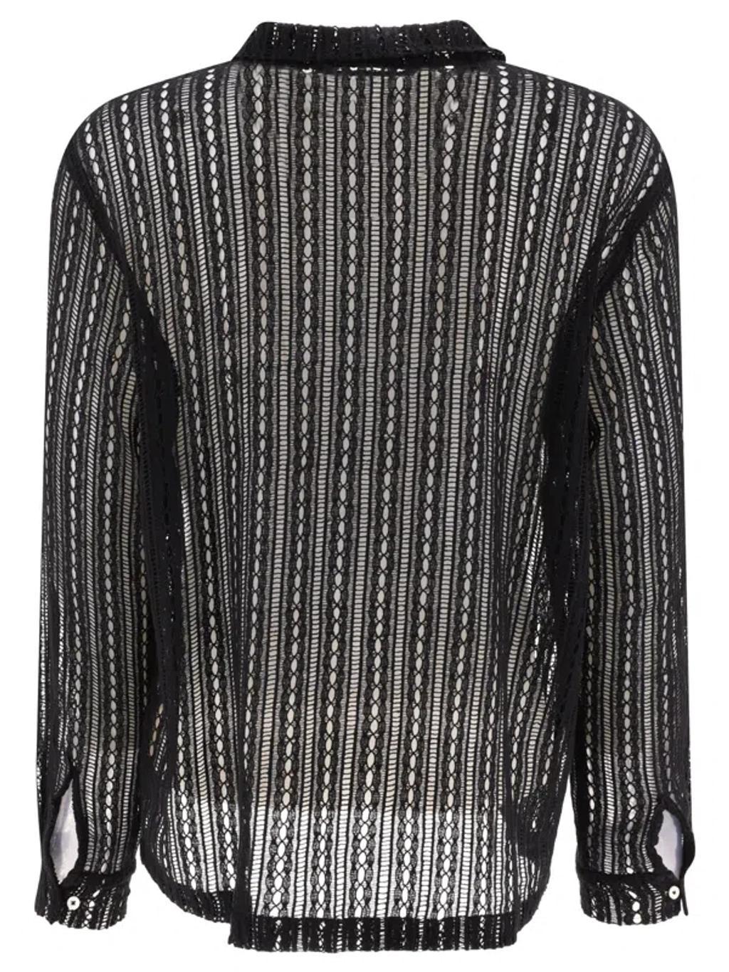 BODE "meandering Lace" Shirt Product Image