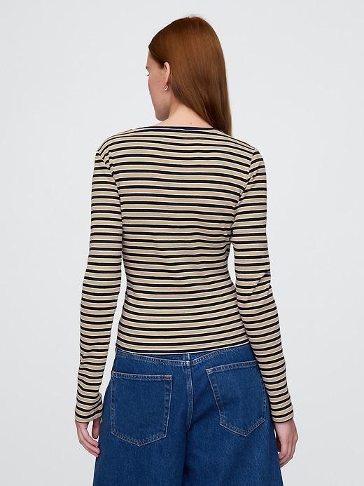 Modern Rib Cropped T-Shirt Product Image