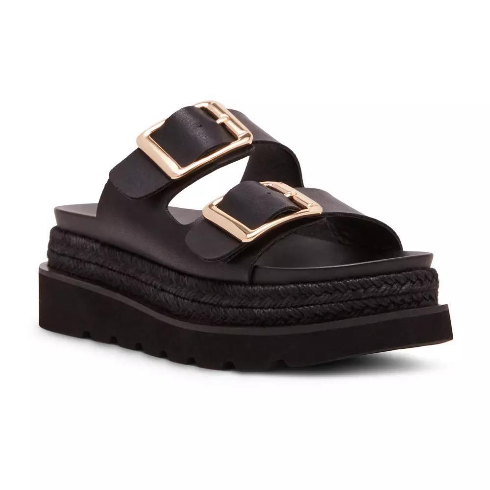 madden girl Mythical Women's Platform Sandals, Size: 9, Black Paris Product Image
