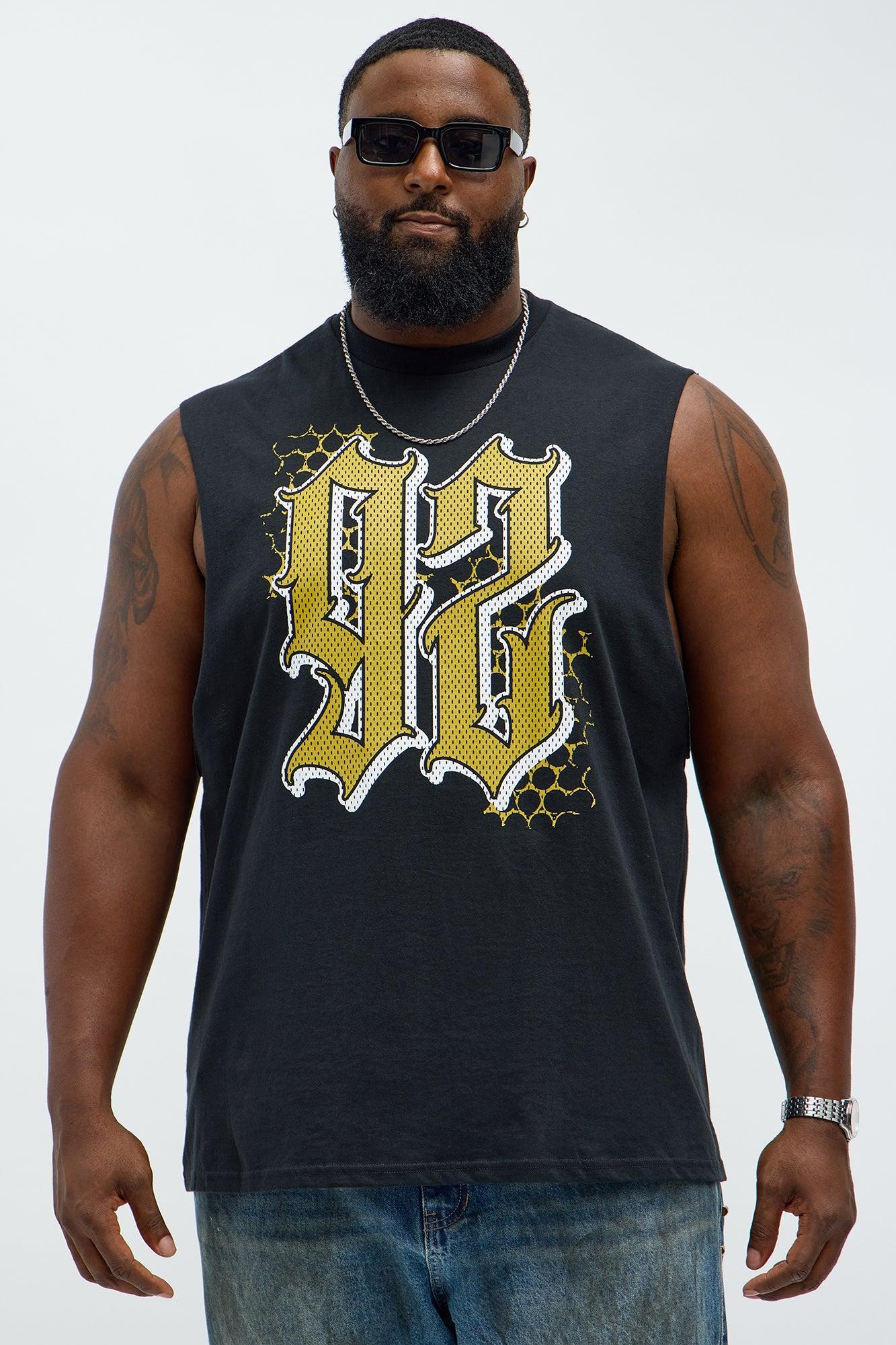 Ninety Two Muscle Tee - Black Male Product Image