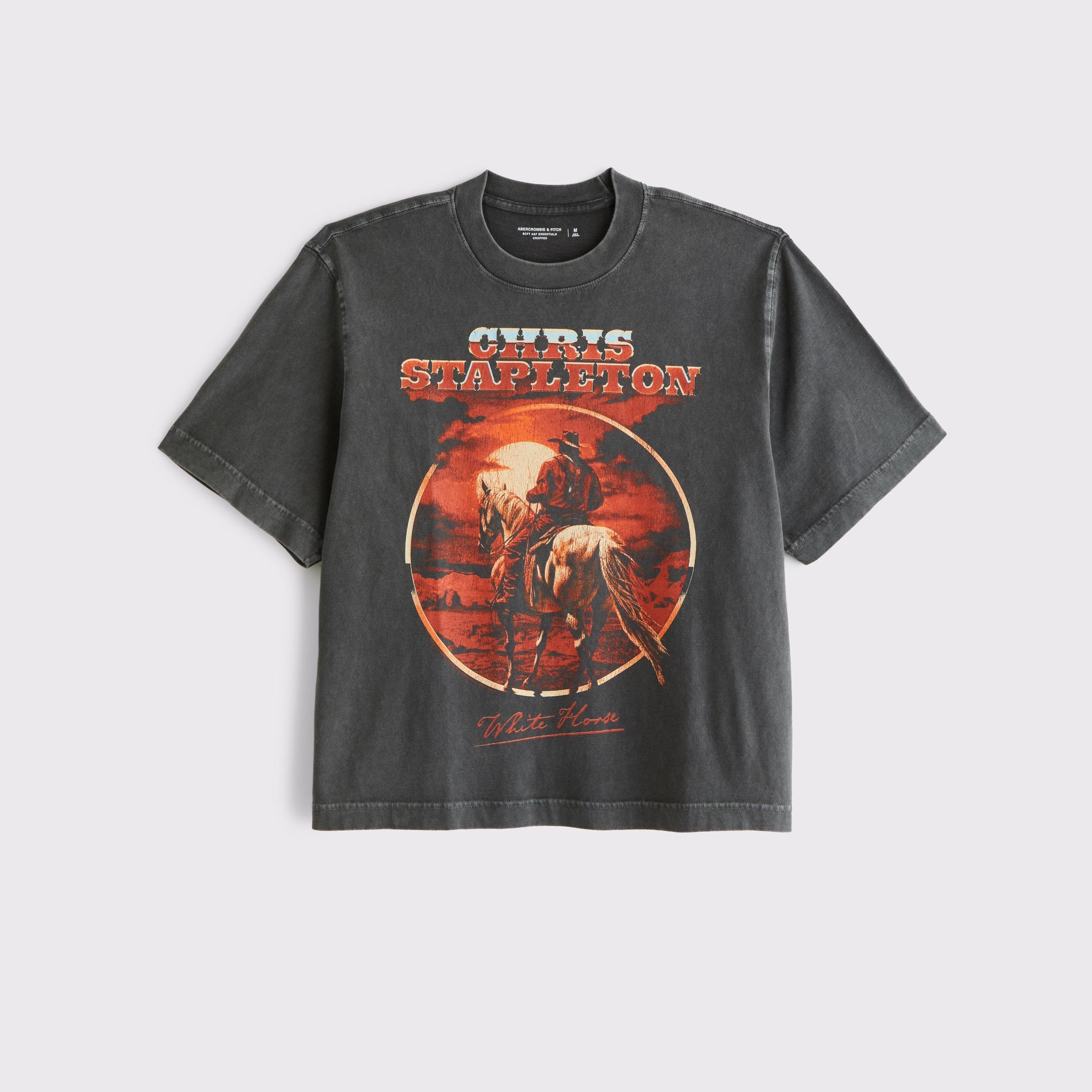 Cropped Whitney Houston Graphic Tee Product Image