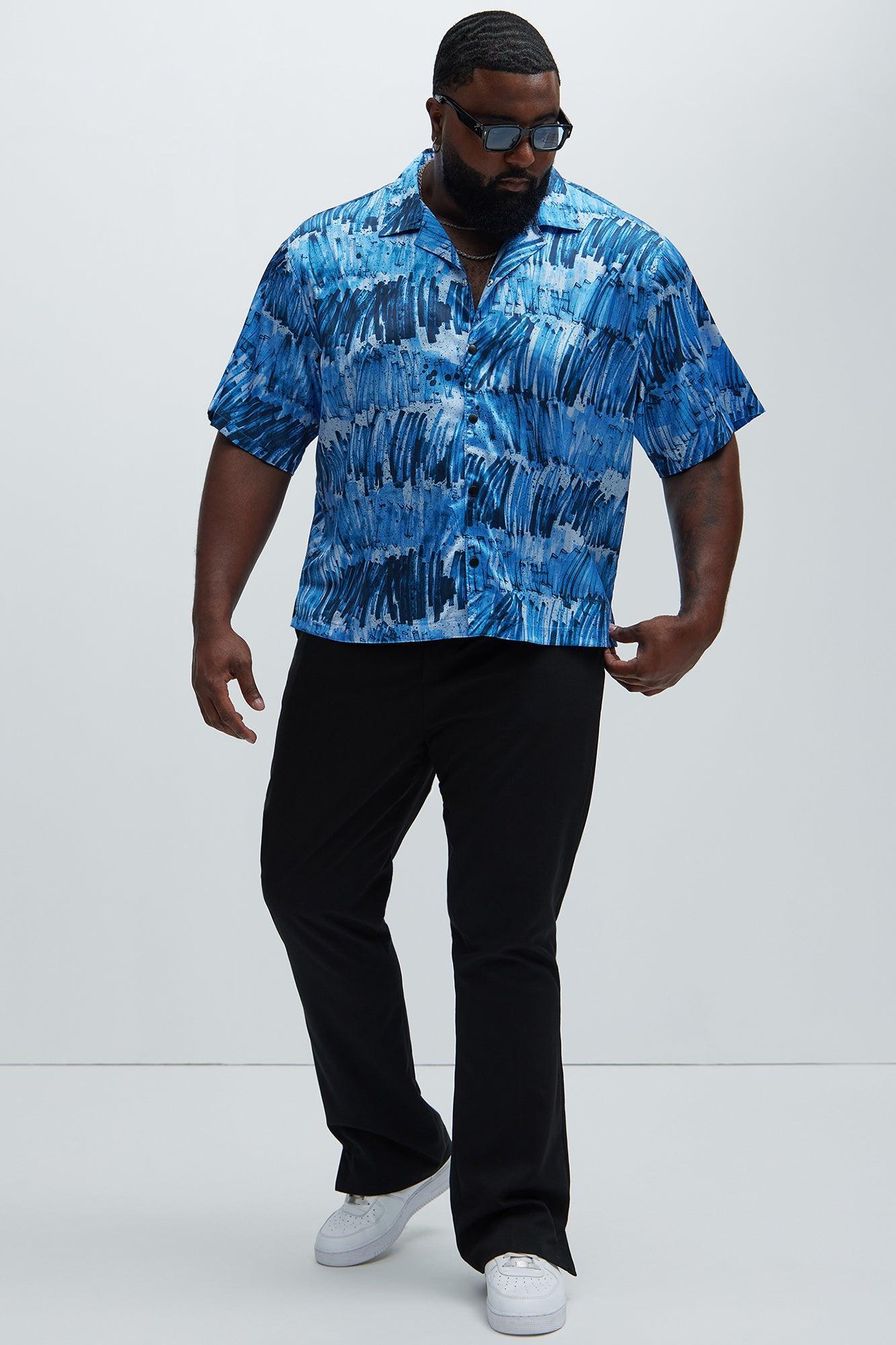 Calix Shirt - Blue/combo Product Image