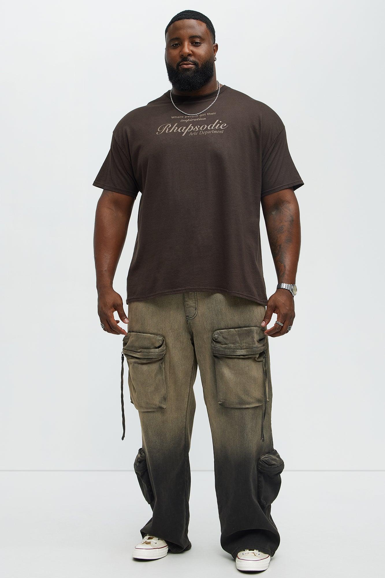 Rhapsodie Art Dept Short Sleeve Tee - Chocolate Product Image