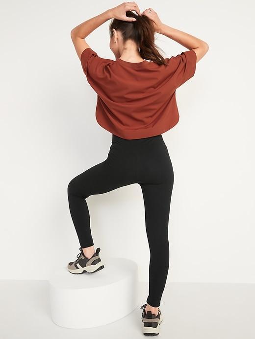 High-Waisted Fashion Layering Leggings 6-Pack Product Image