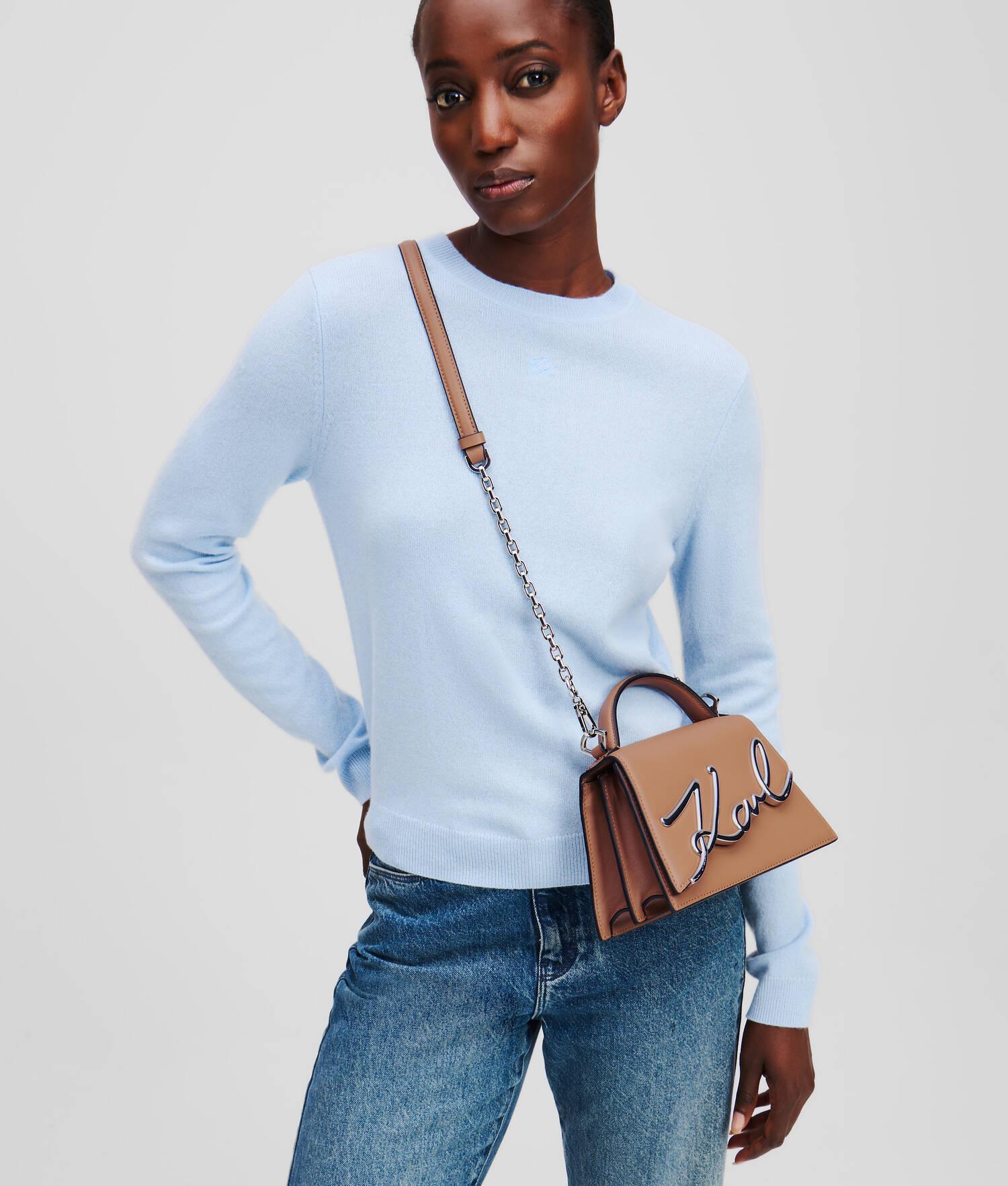 K/SIGNATURE SMALL CROSSBODY BAG Product Image