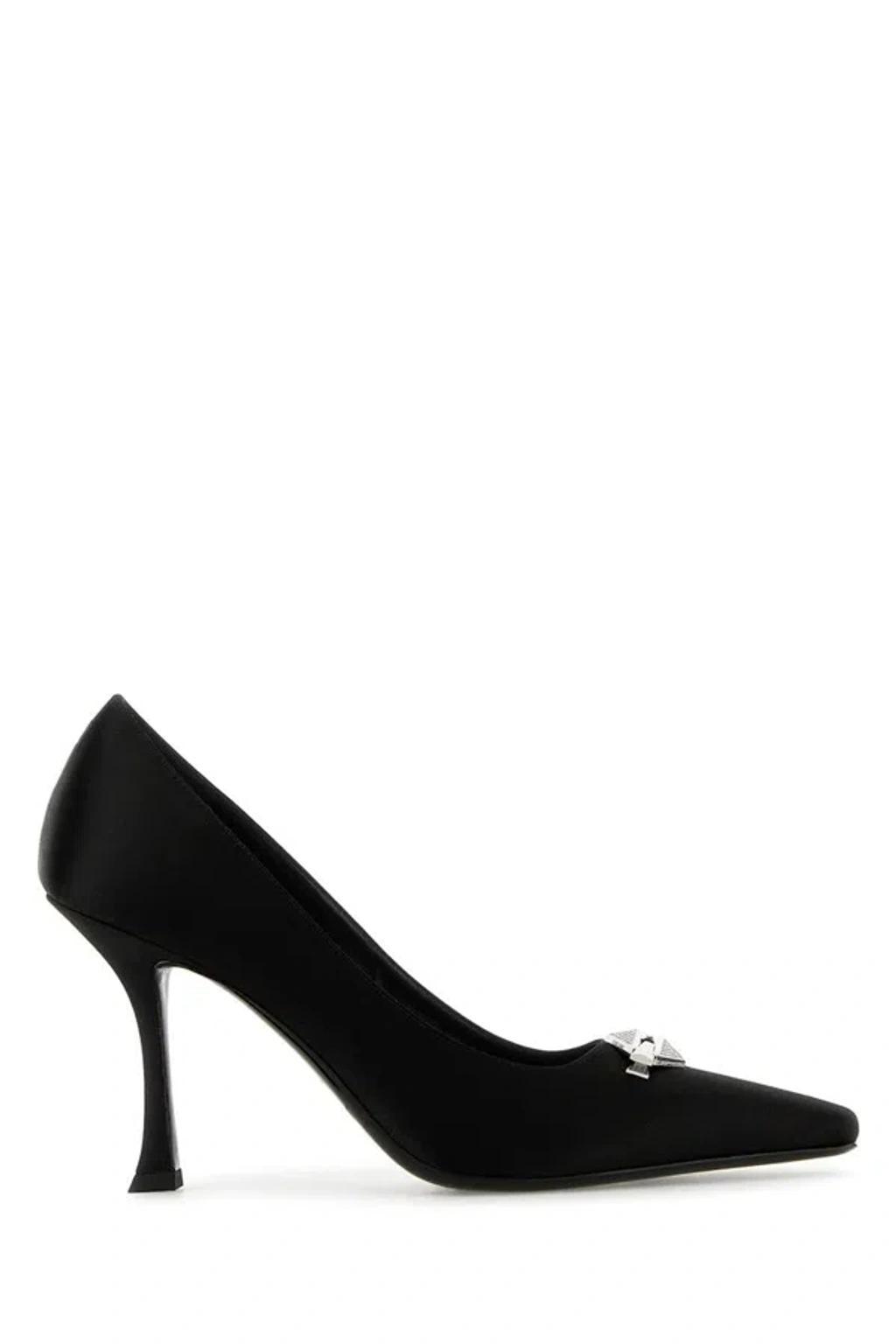 JIMMY CHOO Embellished Pointed Toe Pumps In Multicolor Product Image
