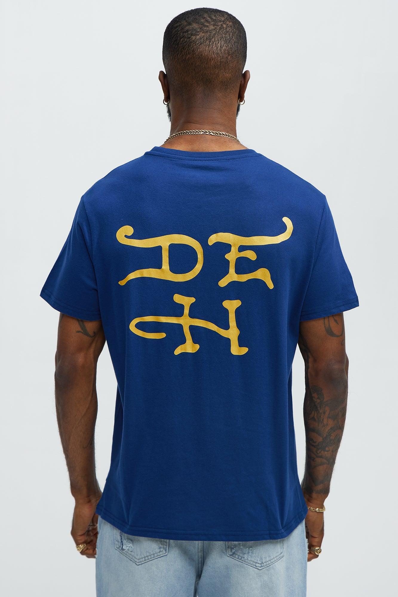 Ed Hardy Lightning Eagle Tattoo Short Sleeve Tee - Navy Product Image
