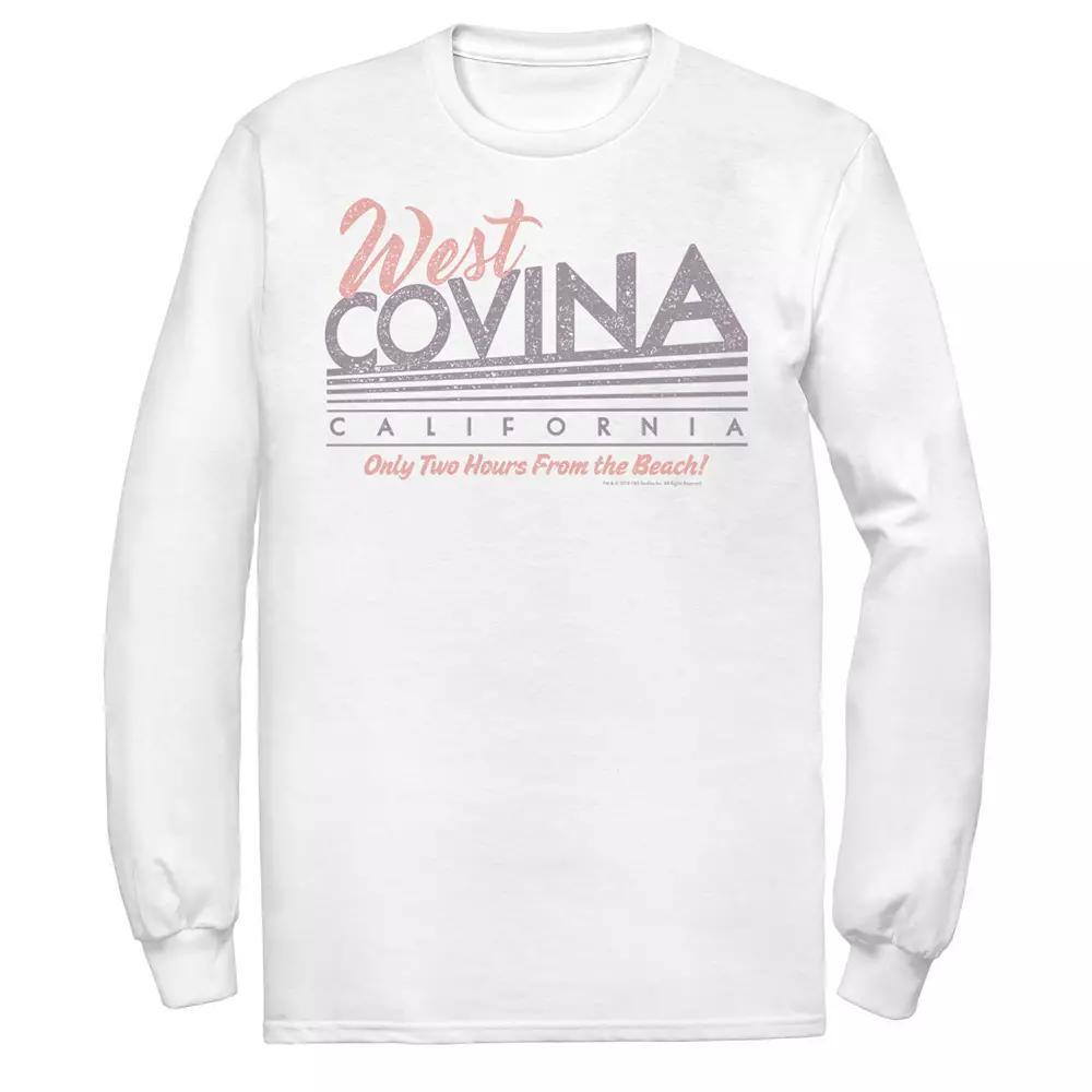 Men's West Covina California Tee, Size: XL, White Product Image