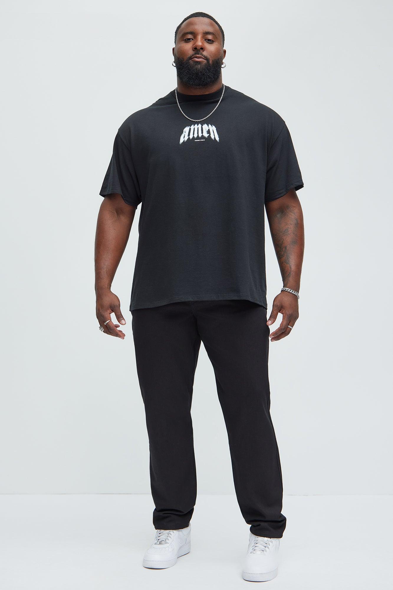 Amen Forever Short Sleeve Tee - Black Product Image