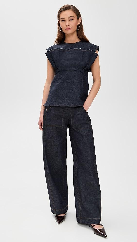 Stuart Weitzman Emilia Mary Jane Flats | Shopbop Product Image