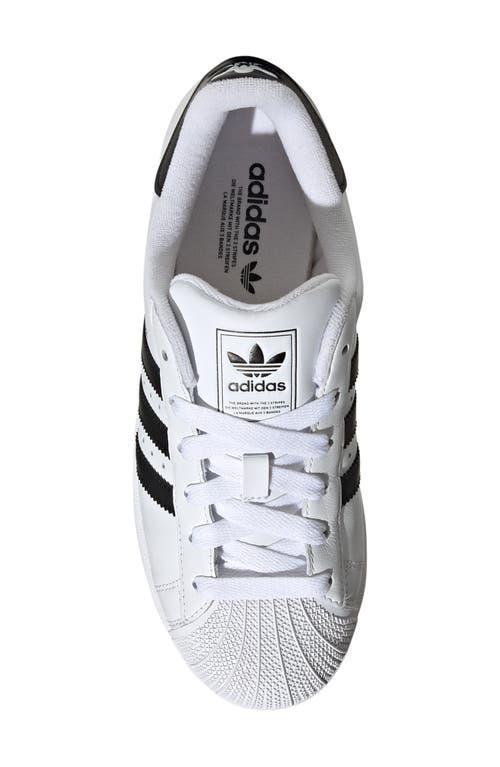 Womens adidas Superstar II Athletic Shoe - White / Core Black / White Product Image