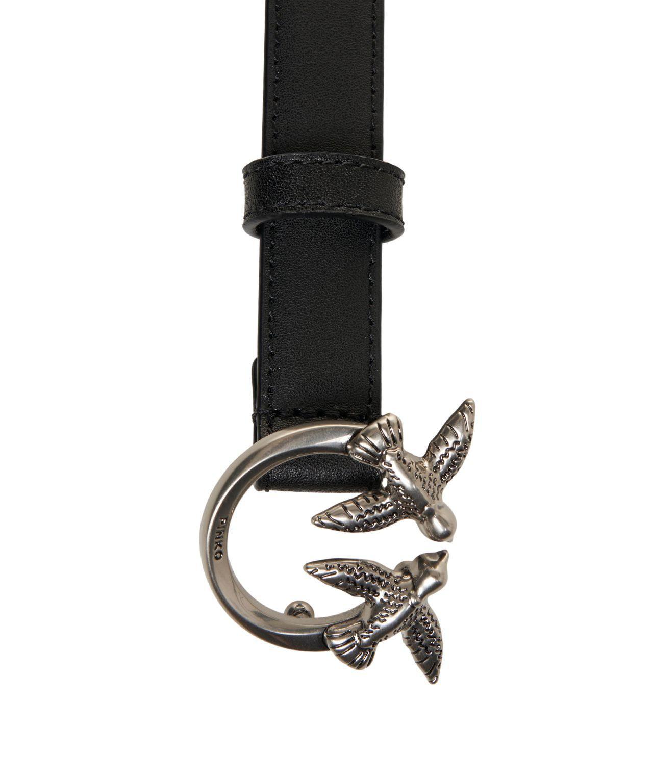 Leather belt 'Love Berry' Product Image