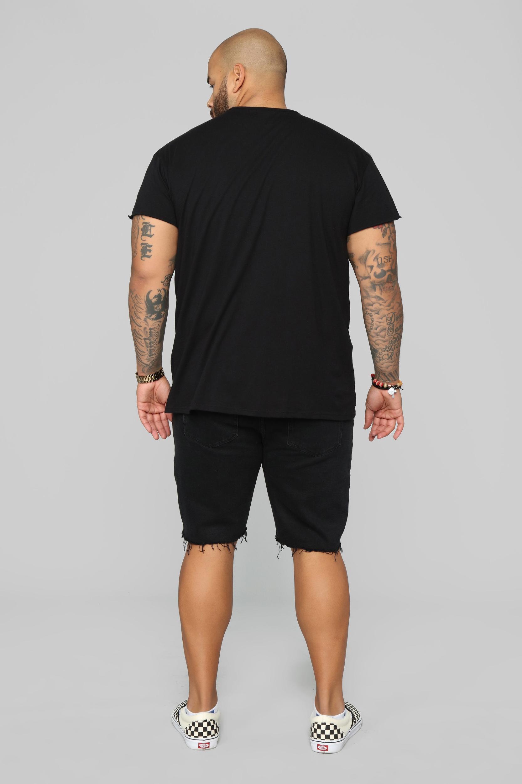 Earl Denim Shorts - Black Product Image