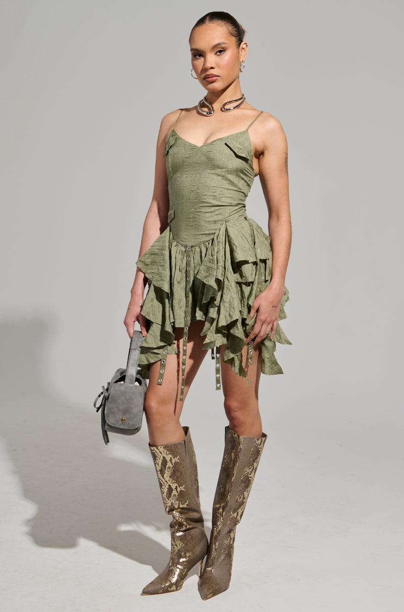 CANT COMPARE CHIFFON MINI DRESS Product Image