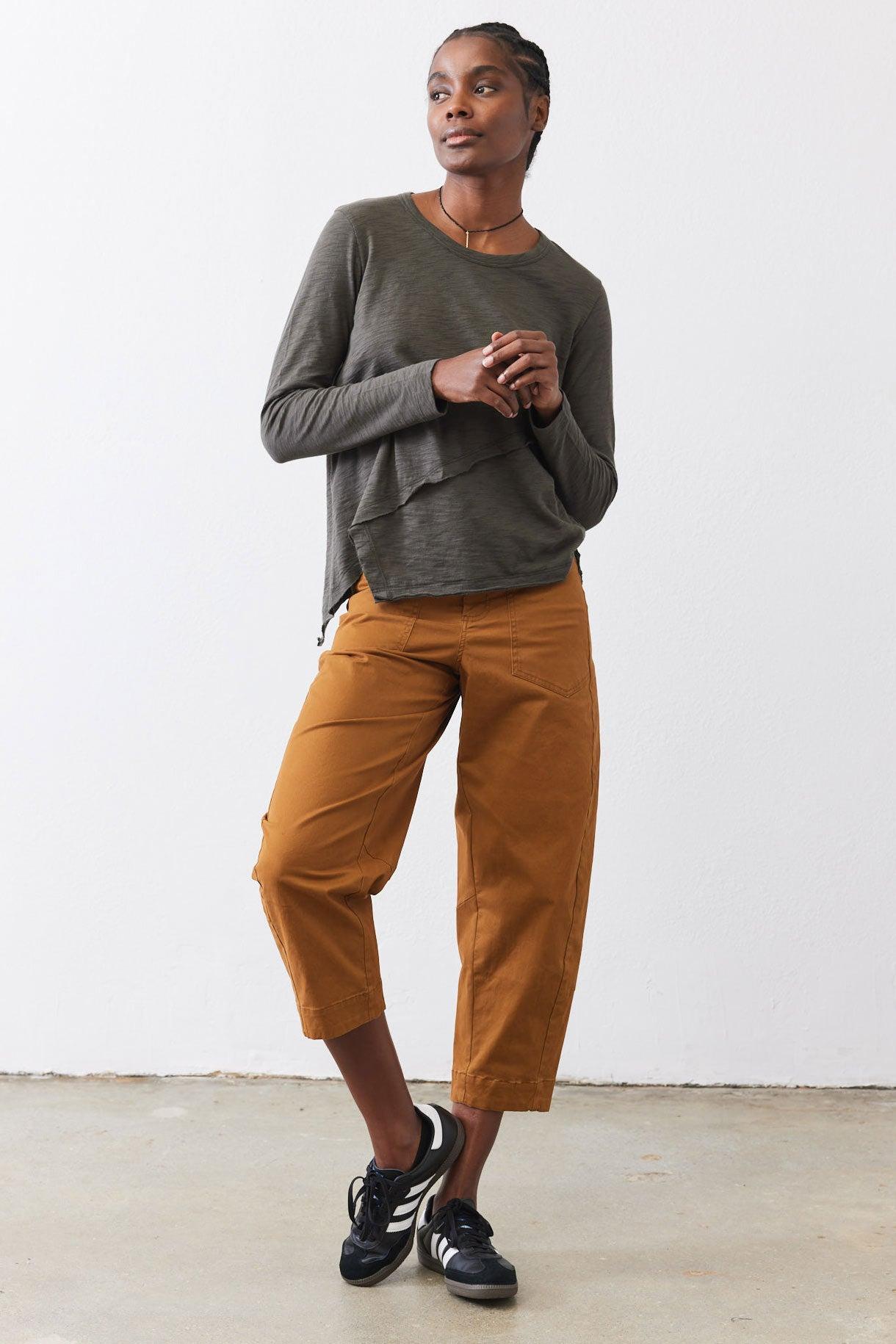 The Slouchy Soft Twill Pants Product Image