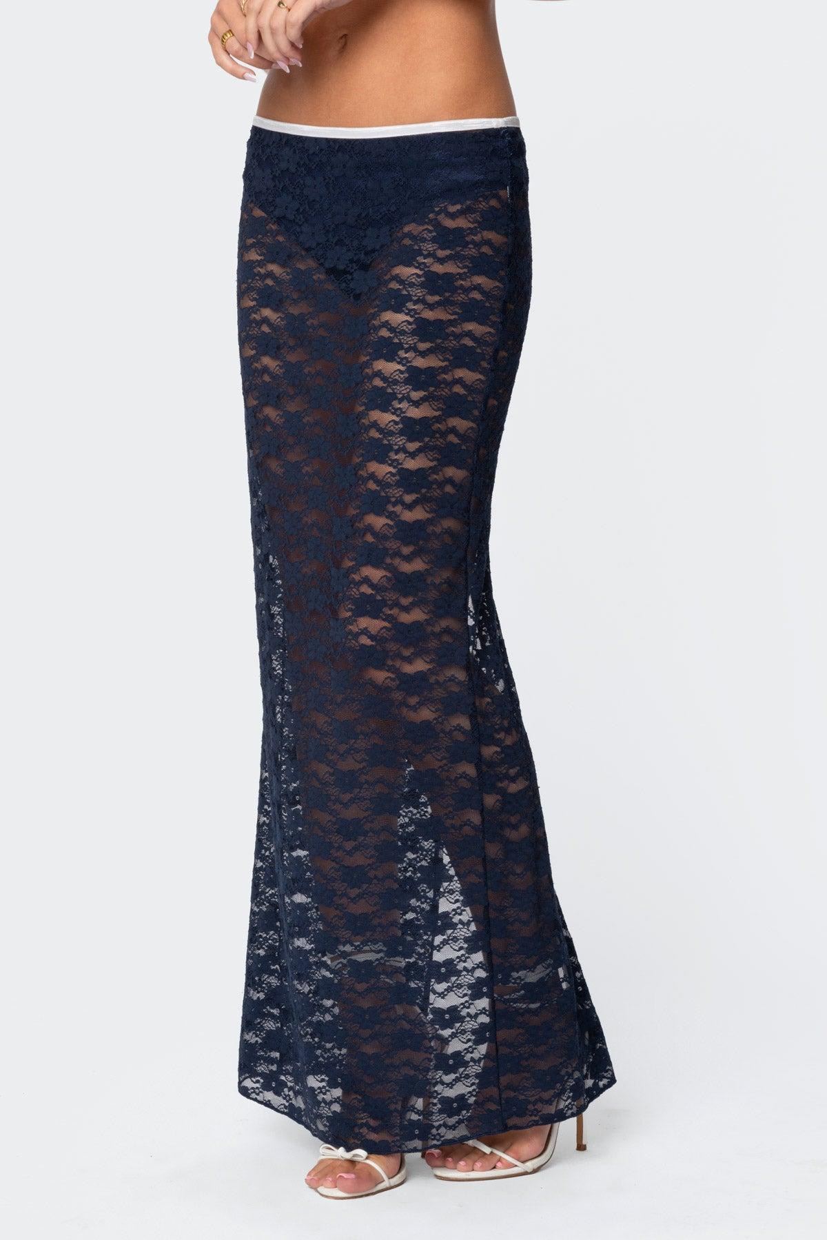 Vara Sheer Lace Top Product Image