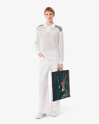 Runway Long Sleeved Knit Polo Product Image