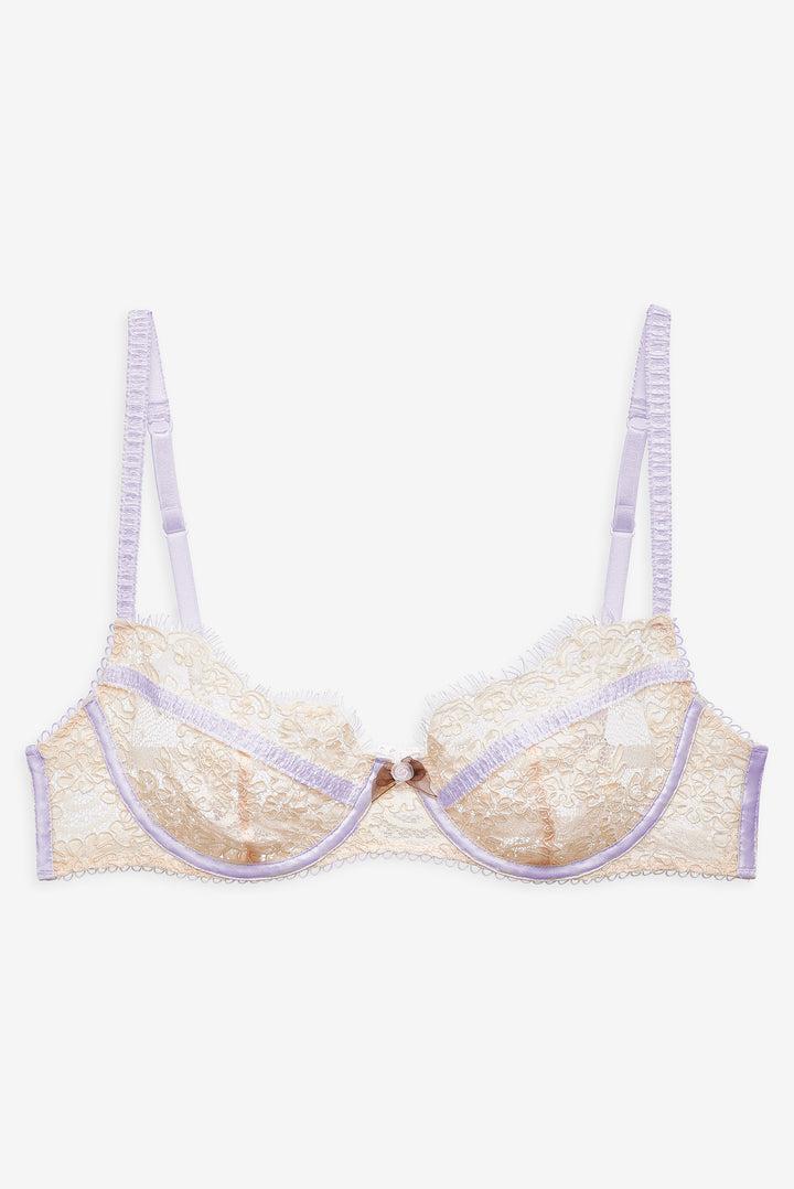 Victoria Lace Underwire Bra — Ivory Product Image
