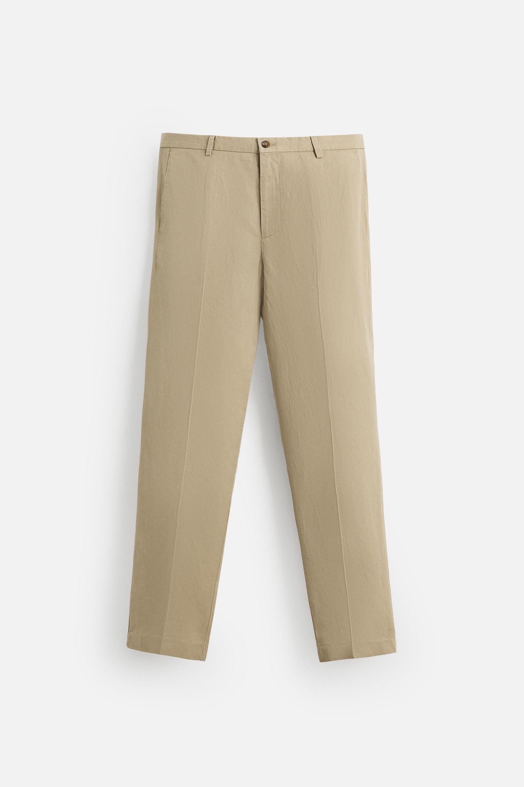 WASHED SUIT PANTS Product Image