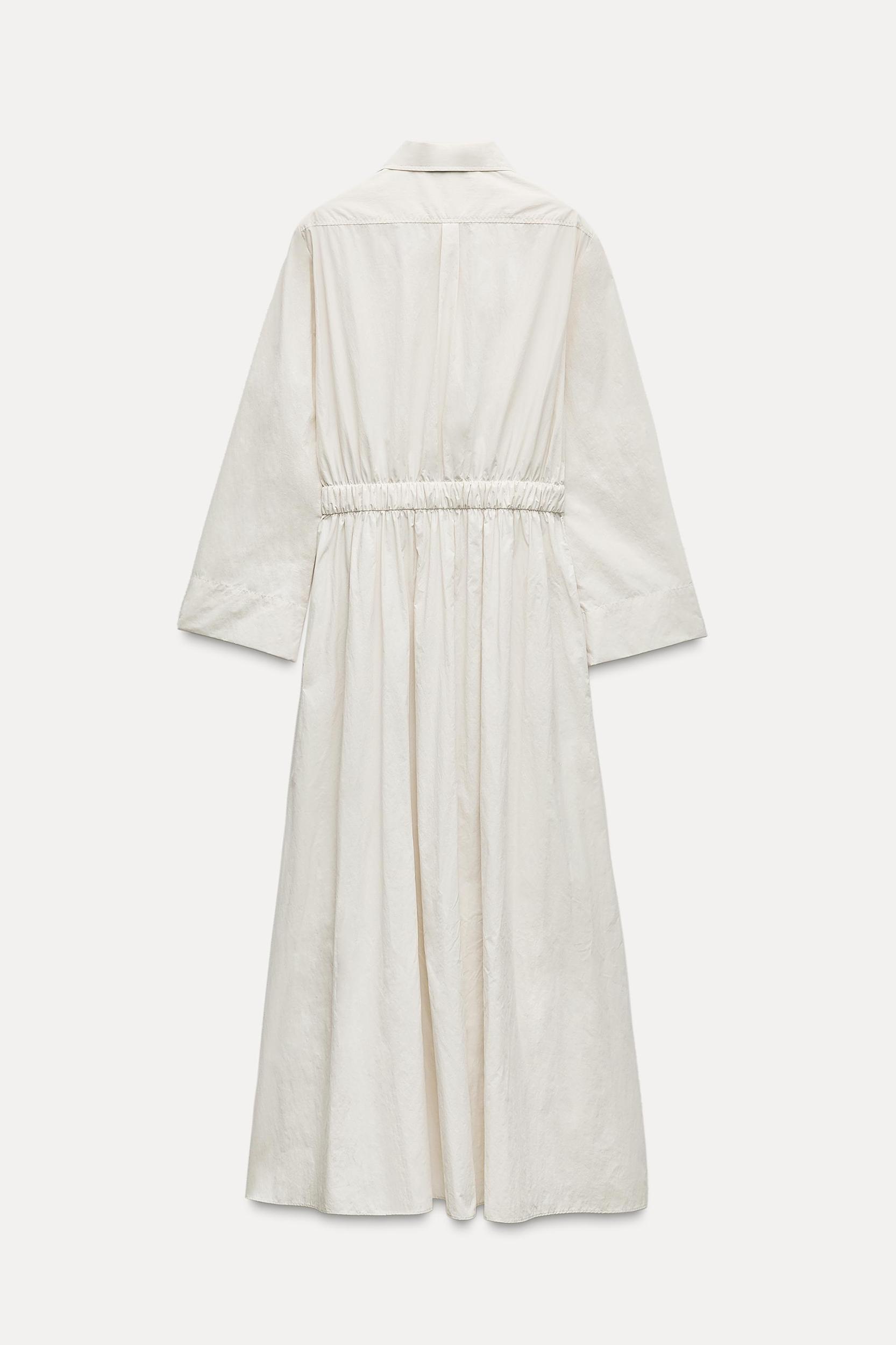 MIDI SHIRT DRESS ZW COLLECTION Product Image