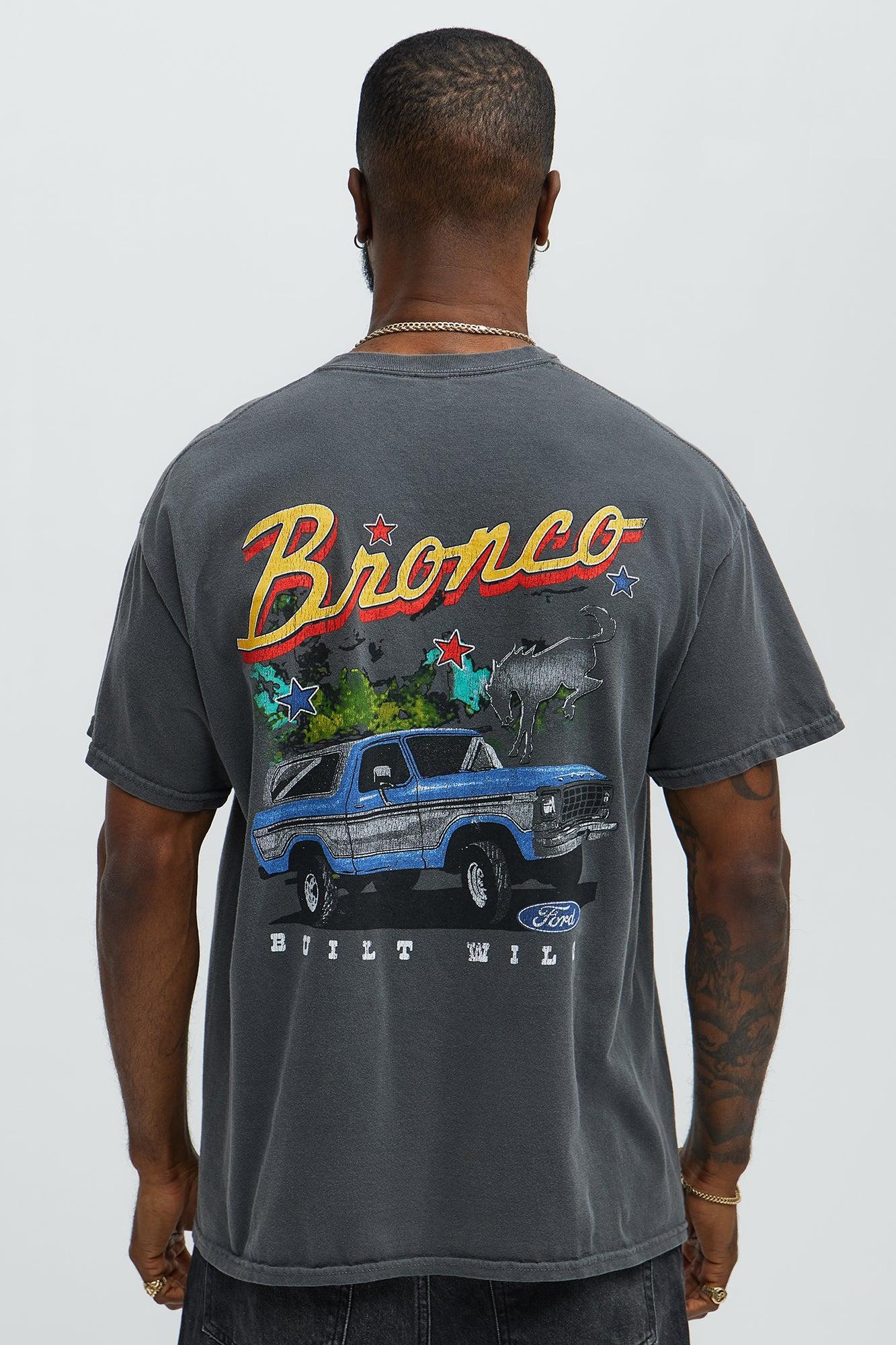 Ford Bronco Built Wild Short Sleeve Tee - Black Product Image