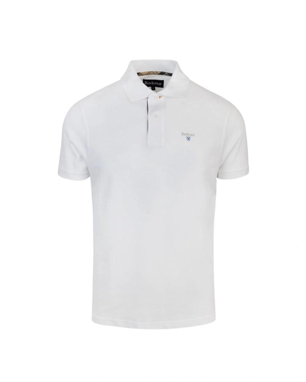 BARBOUR Polo Shirt In White Product Image