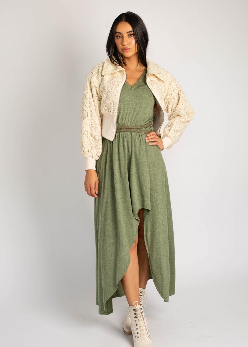 Novalie Dress in Heather Moss Female Product Image