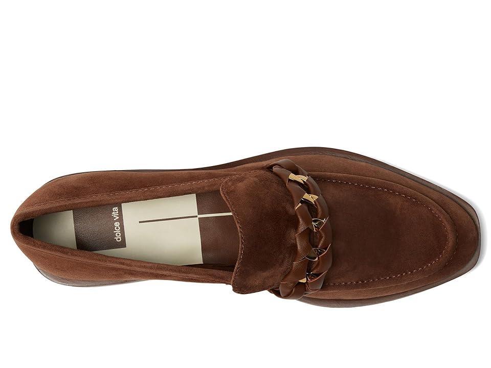 Dolce Vita Sallie (Cocoa Suede) Women's Flat Shoes Product Image