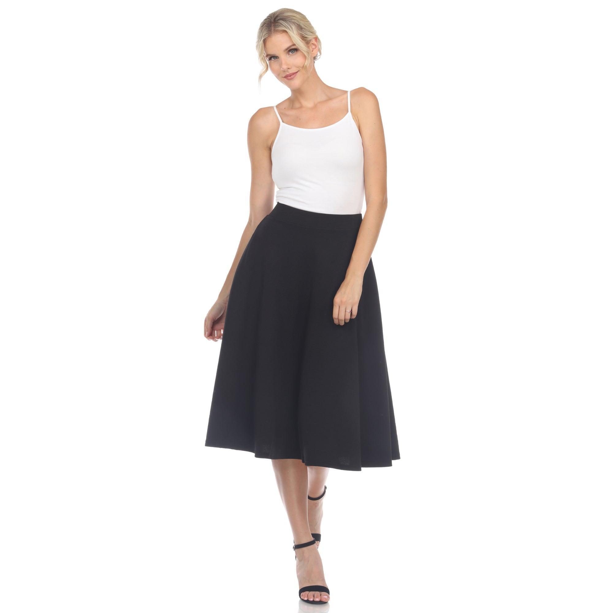 Tasmin Flare Midi Skirts Product Image