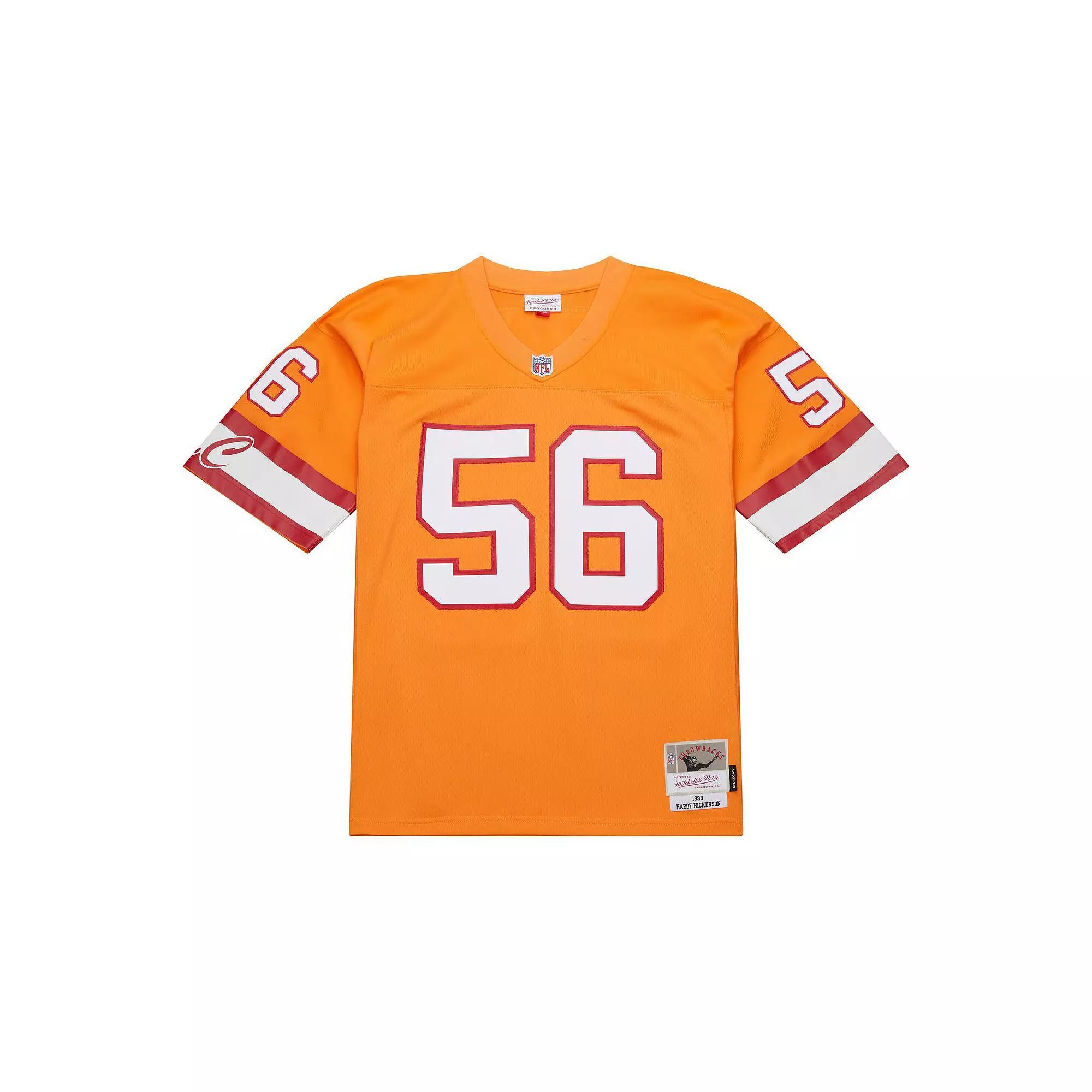 Men's Mitchell & Ness Hardy Nickerson Orange Tampa Bay Buccaneers 1993 Legacy Replica Jersey, Size: Medium Product Image