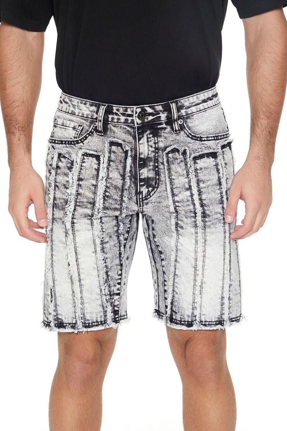 Frayed-Trim Denim Shorts | Forever 21 Product Image