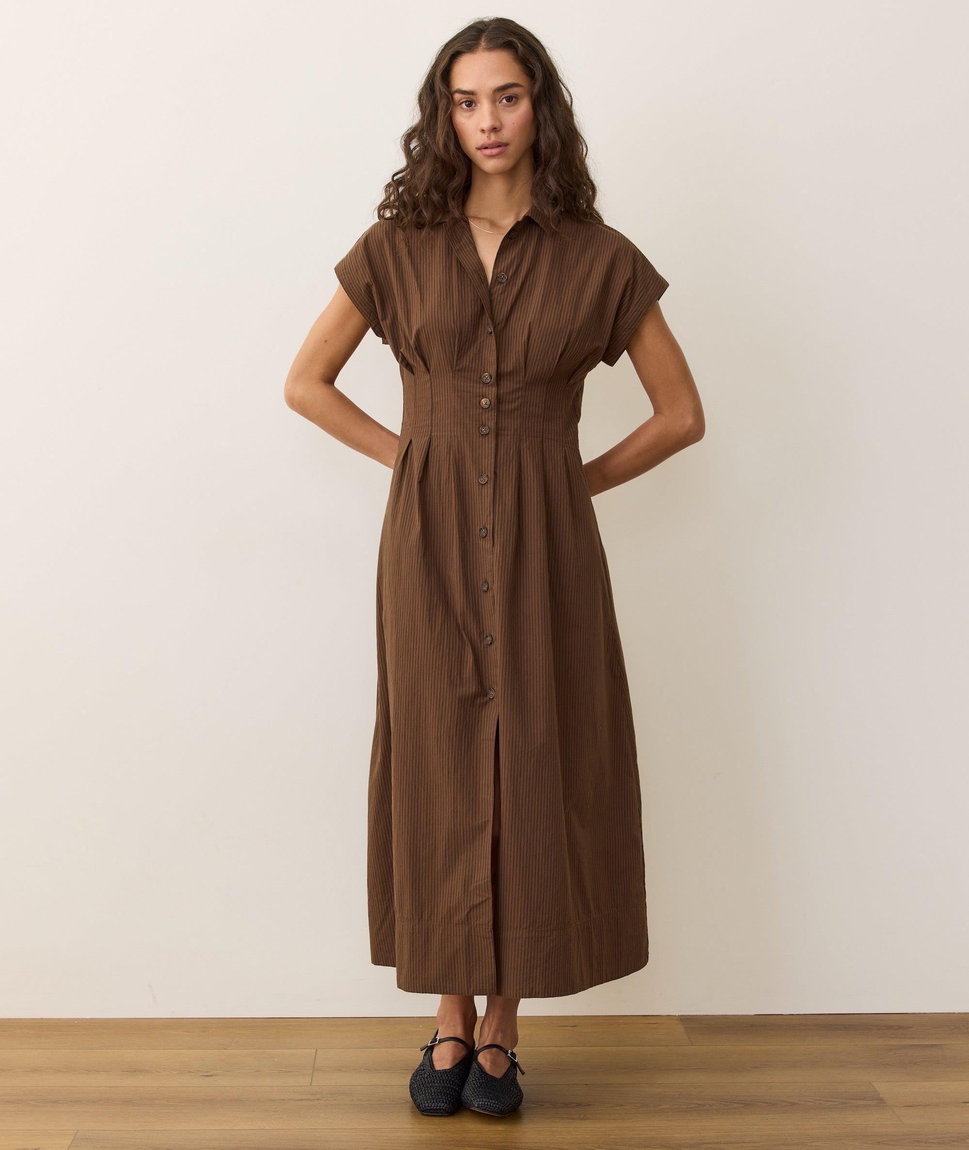 Arden Midi Shirt Dress Product Image