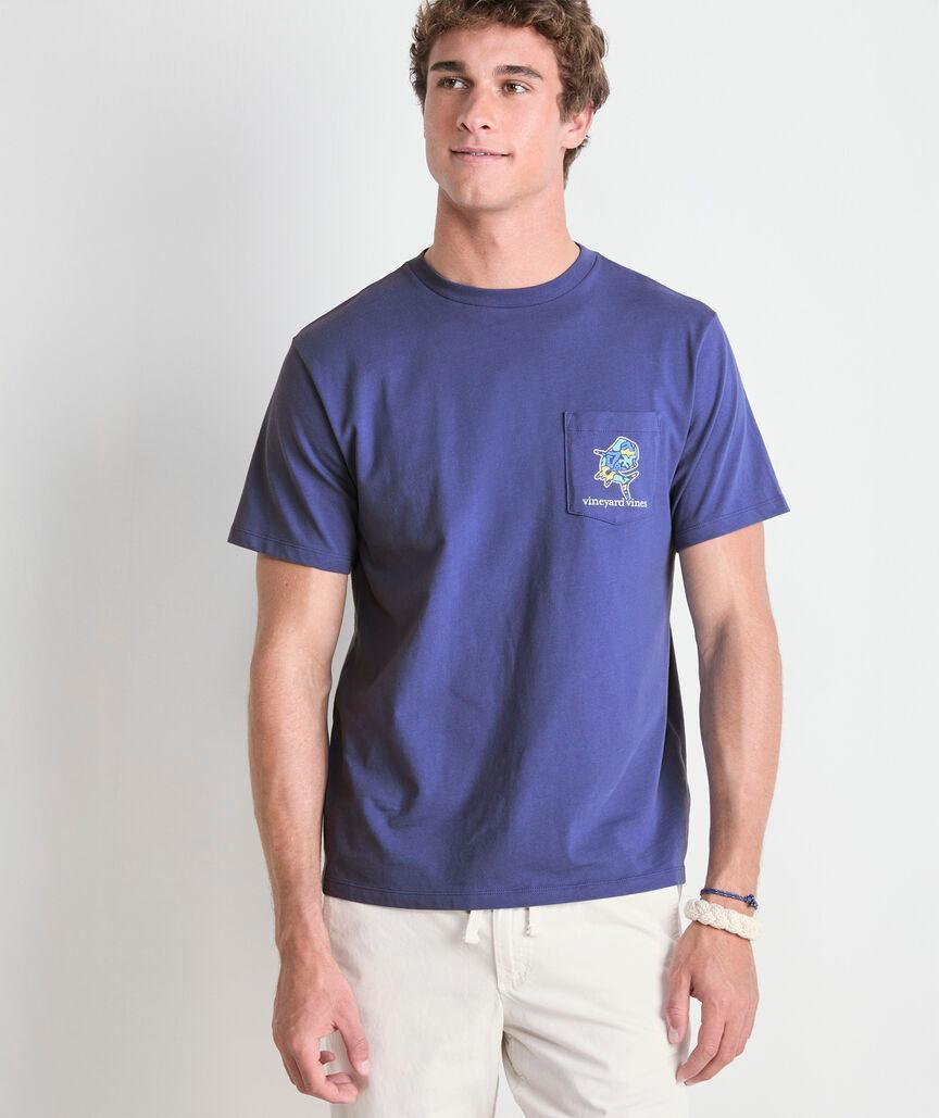 Mahi Icon Short-Sleeve Pocket Tee Product Image