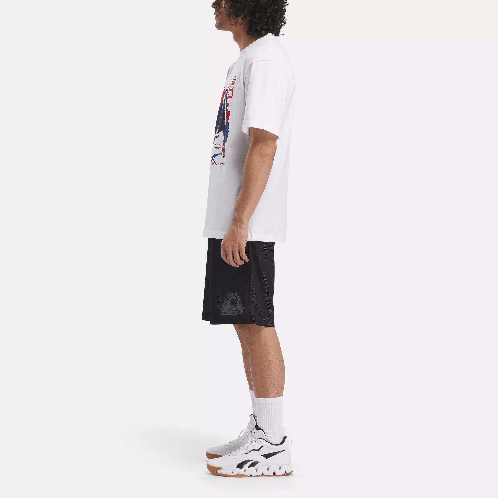 Men's Basketball Iverson Graphic T-Shirt Male Product Image
