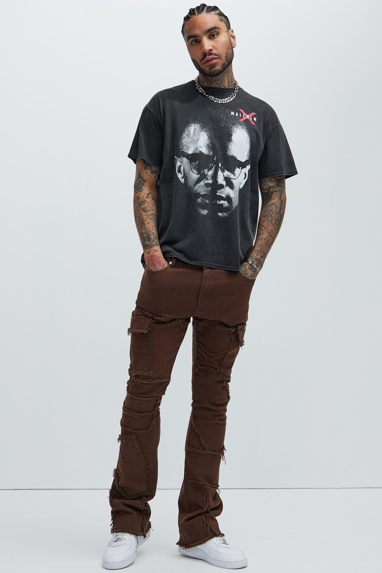Malcolm X Education Is The Passport To The Future Short Sleeve Tee - Black Product Image