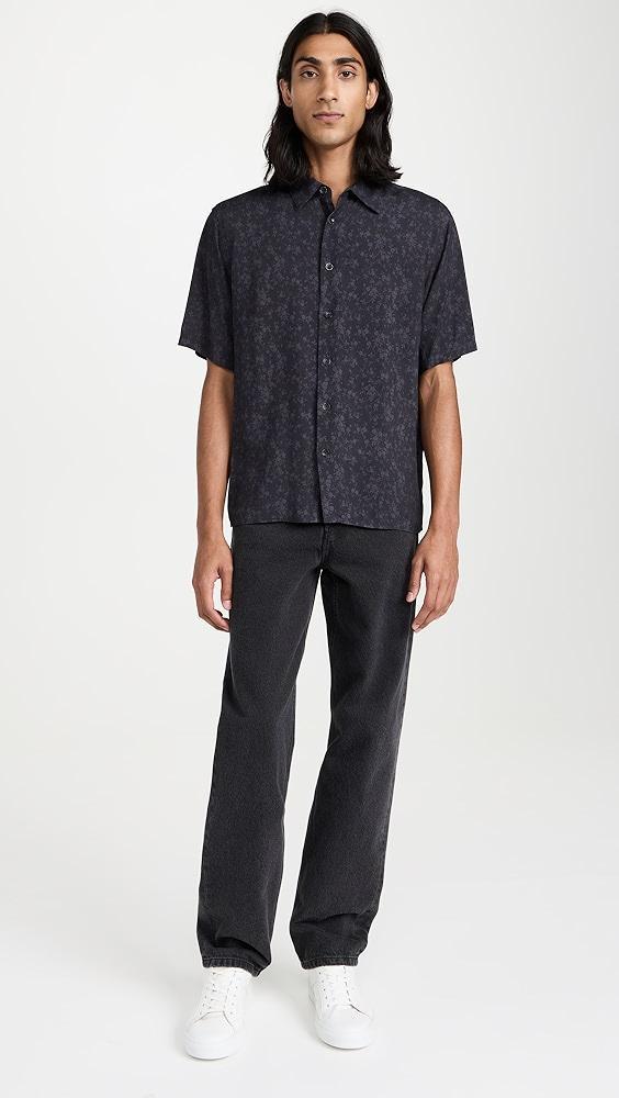 rag & bone Dalton Printed Short Sleeve Shirt | Shopbop Product Image