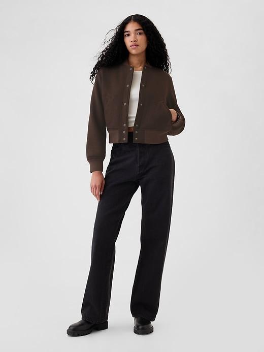 Wool Bomber Jacket Product Image
