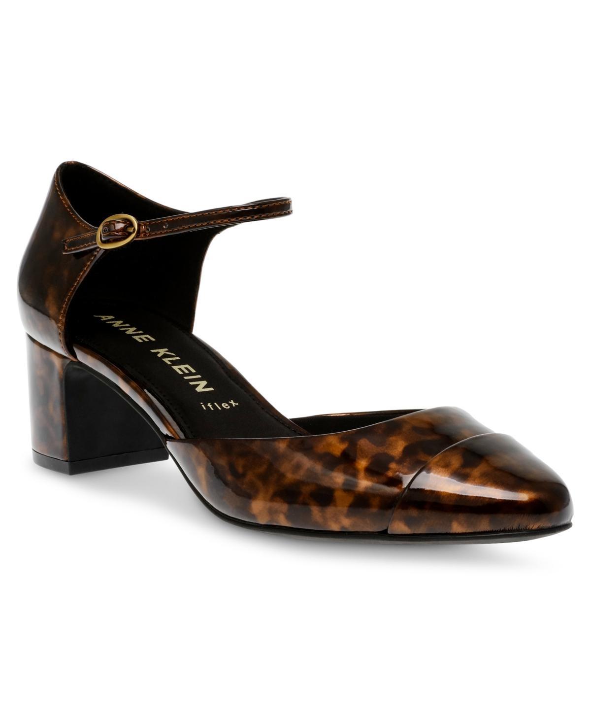 Anne Klein Womens Pearle Block Heel Dress Pumps Product Image